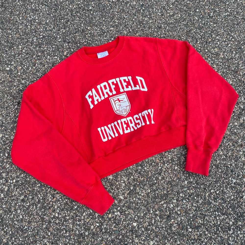 Fairfield University Cropped Sweatshirt